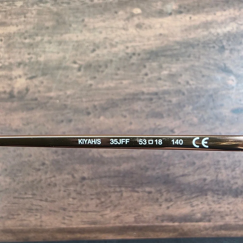Kate Spade‎ New York Kiyahs Rose Gold Blue Eyeglasses 53 18 140 FRAMES ONLY